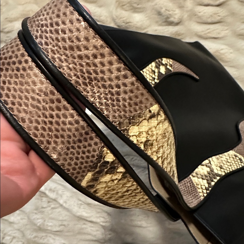 NWT | Tory Burch Large Snake Tote Bag - Picture 11 of 16